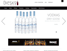 Tablet Screenshot of biesky.com.br